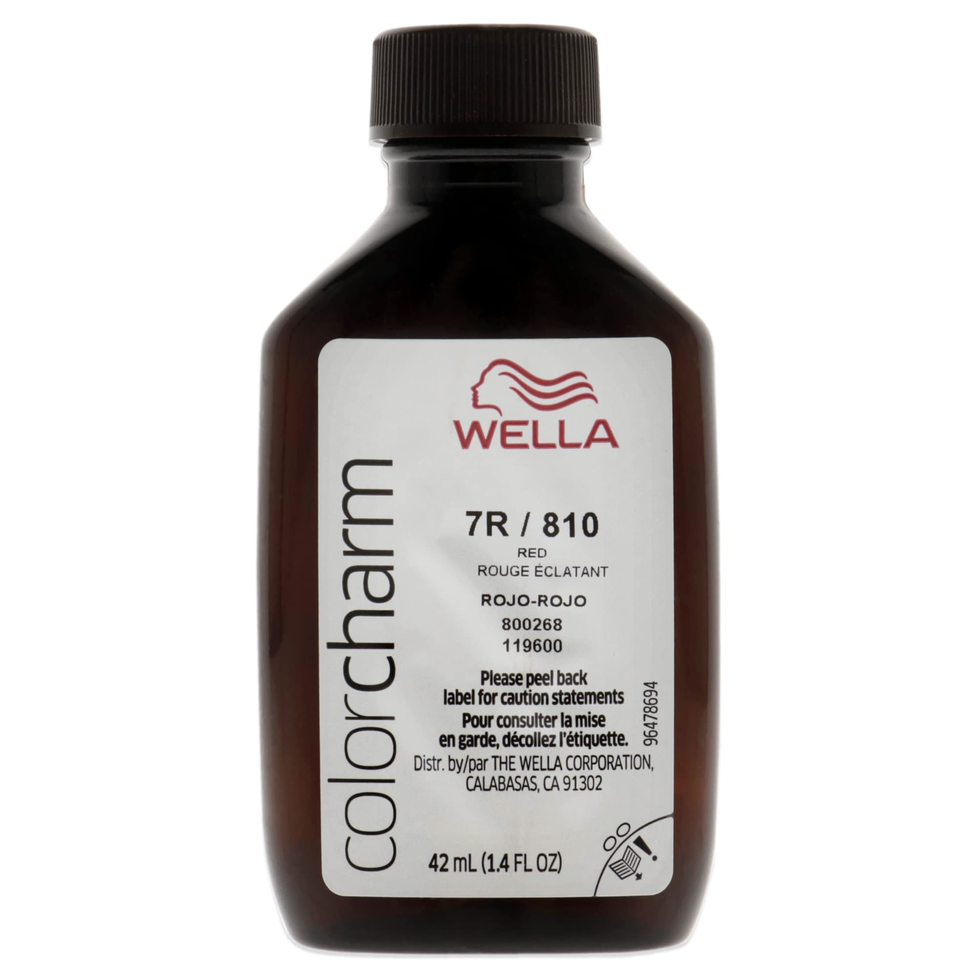 Foto 2 | Tinte De Pelo Wella Color Charm Líquido Permanente 7r/810 Rojo 40 Ml - Venta Internacional.