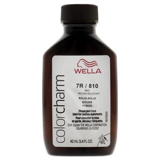 Foto 2 | Tinte De Pelo Wella Color Charm Líquido Permanente 7r/810 Rojo 40 Ml - Venta Internacional.