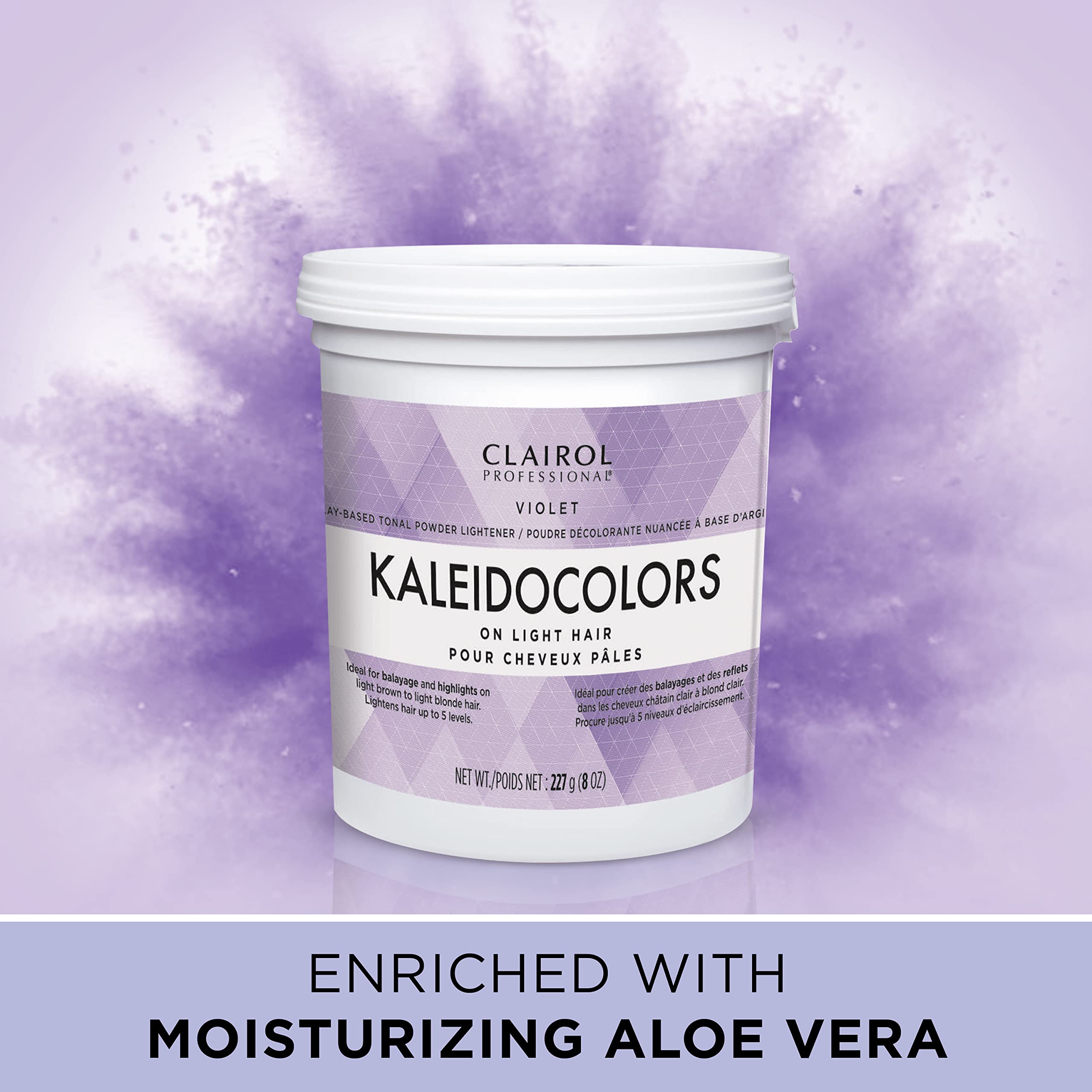 Foto 5 pulgar | Aclarador De Cabello Clairol Professional Kaleidocolors Violet 240 Ml - Venta Internacional.