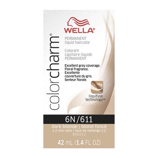 Foto 1 | Tinte De Pelo Wella Color Charm Permanent 6n, Rubio Oscuro, 42 Ml - Venta Internacional.