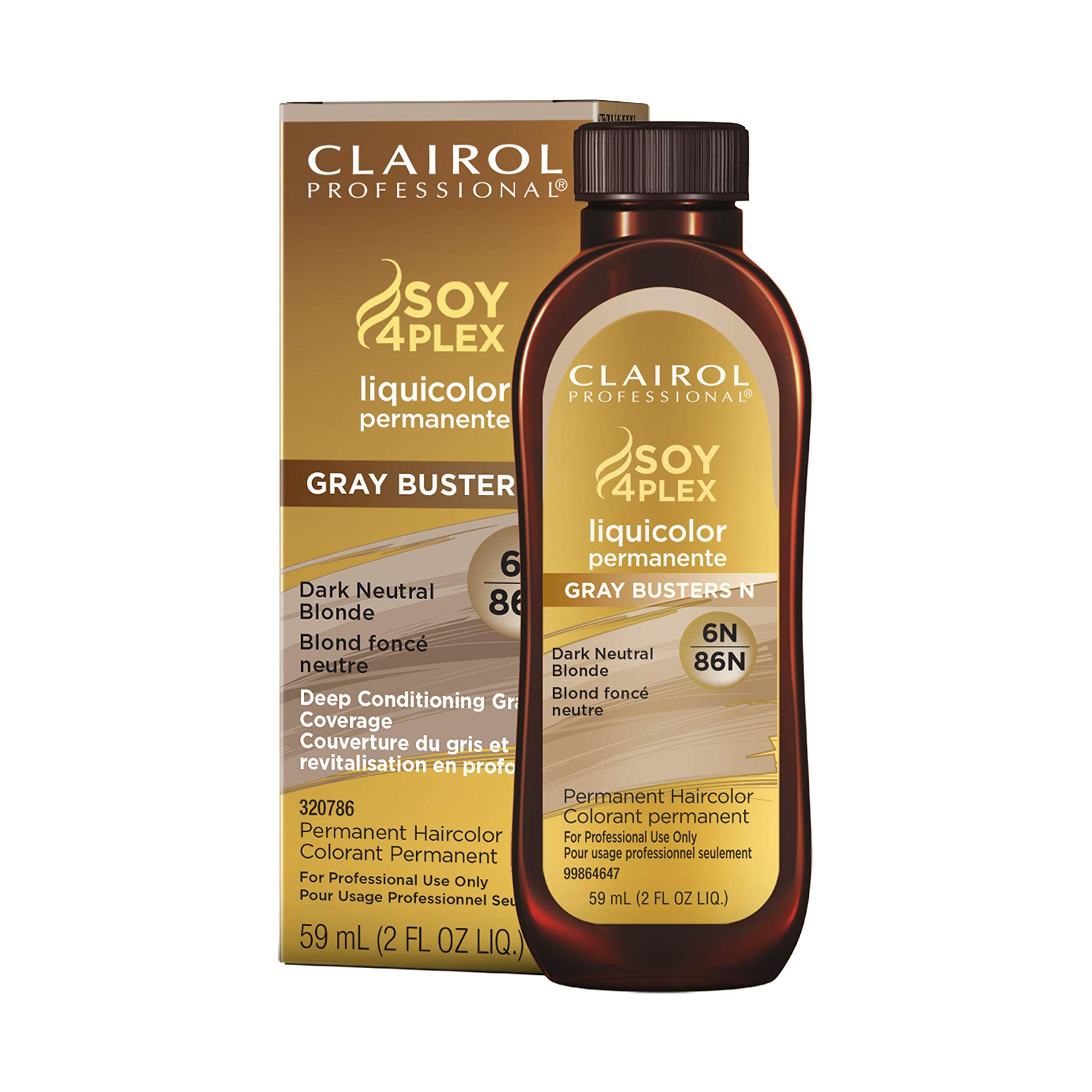 Tinte De Pelo Clairol Professional Liquicolor 6n Rubio Oscuro 60 Ml - Venta Internacional.