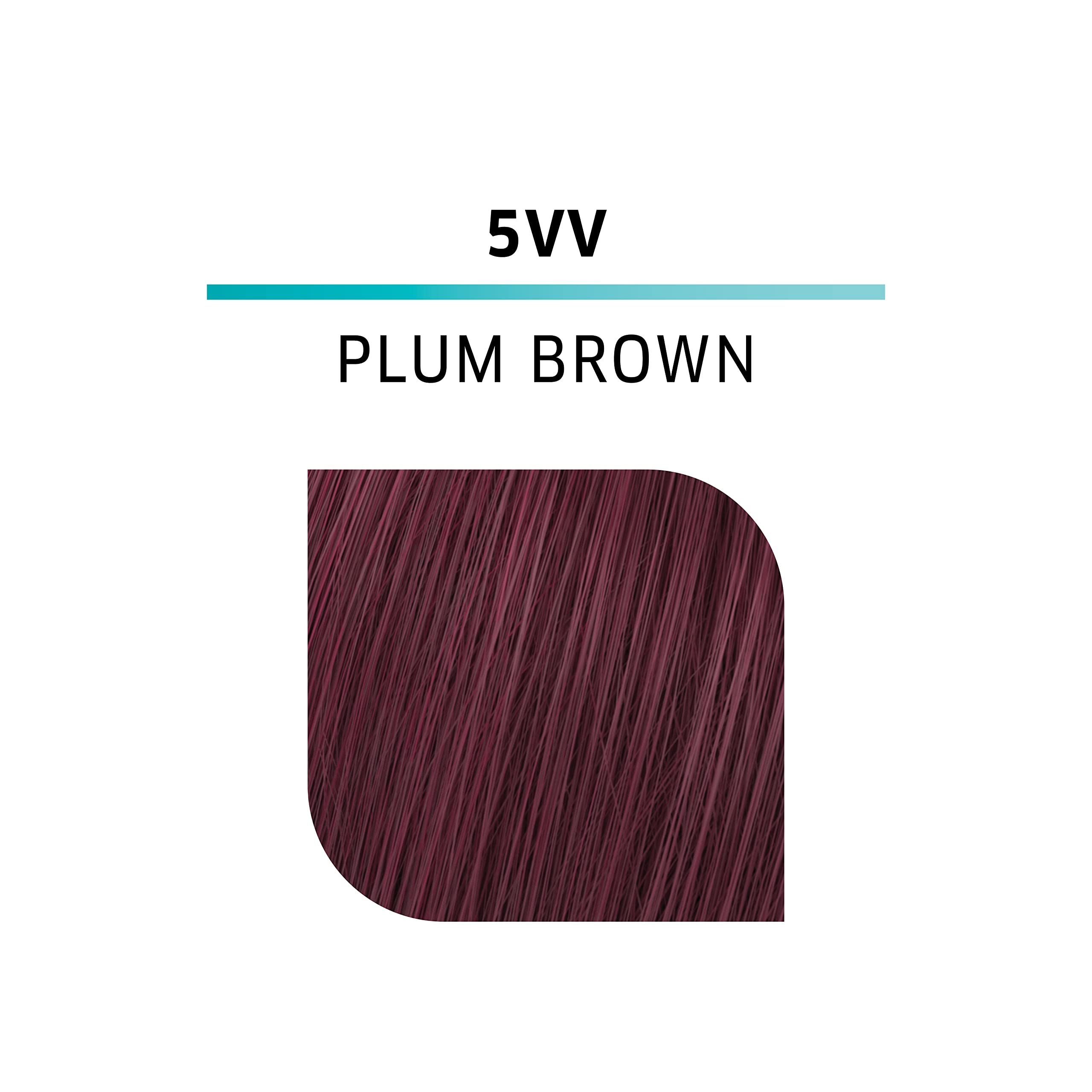 Foto 2 | Brillo De Pelo Wella Color Charm Demi Permanent 5v, Marrón Ciruela - Venta Internacional.