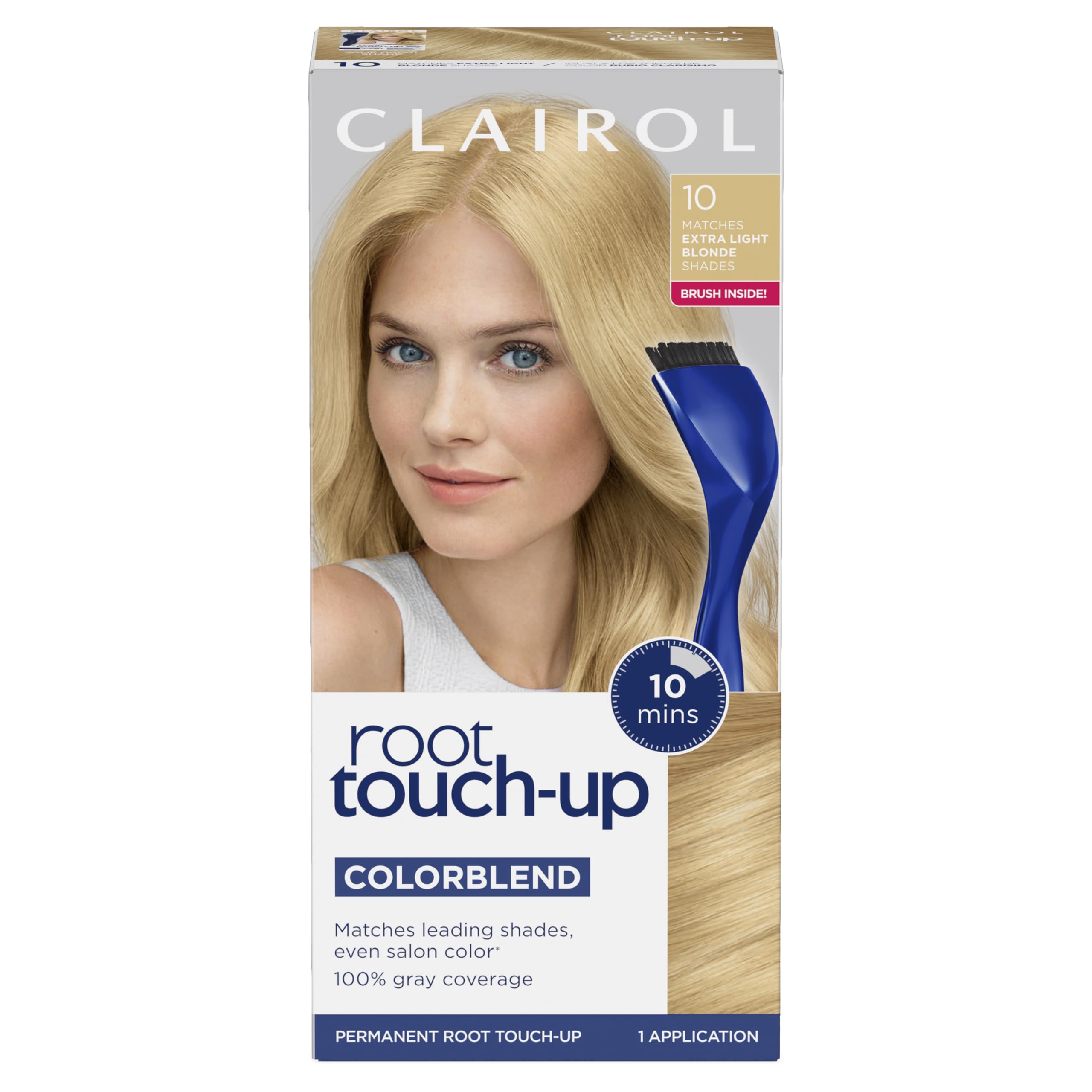 Tinte De Pelo Clairol Root Touch-up, 8 G, Rubio Dorado Medio, X2 - Venta Internacional.
