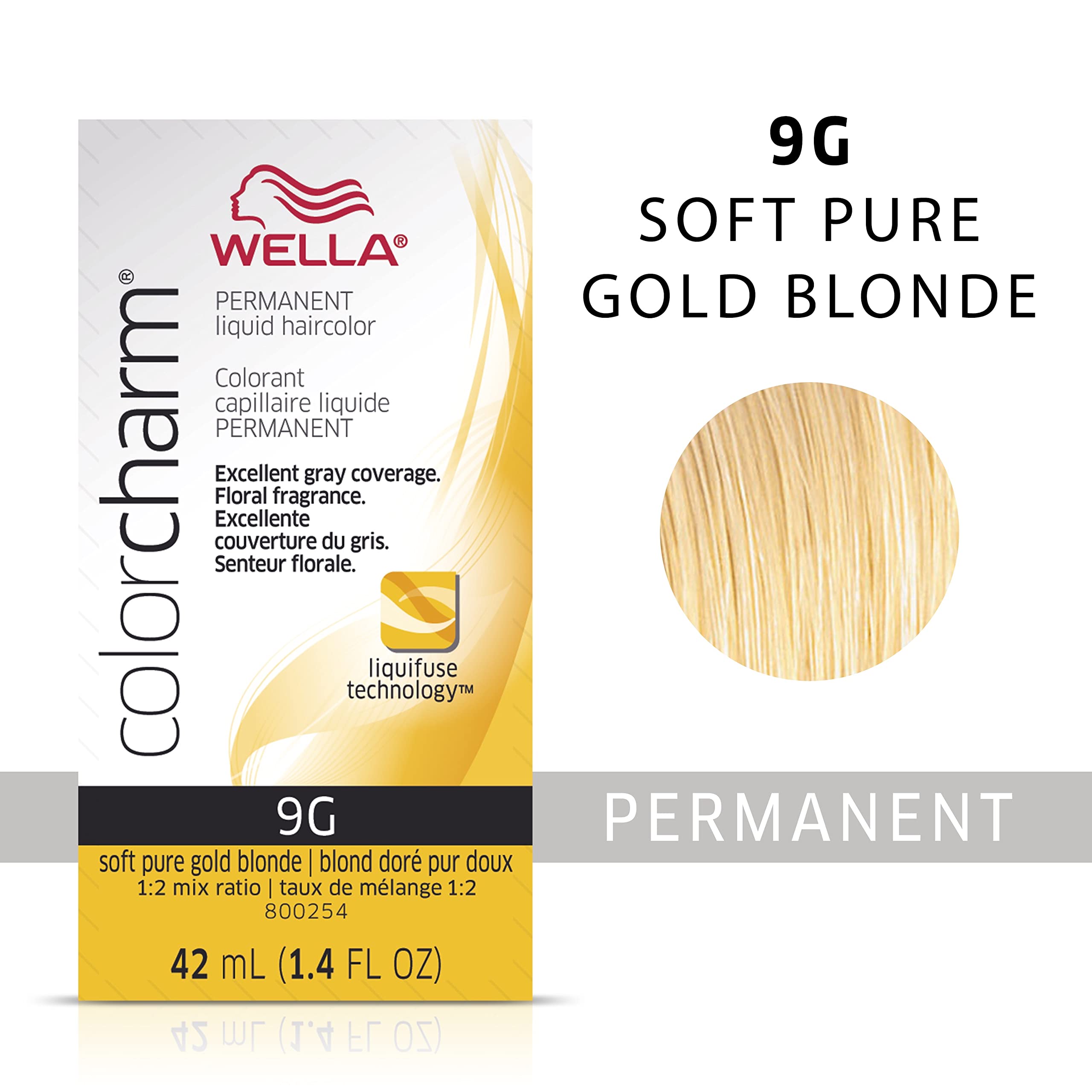 Foto 3 pulgar | Tinte De Pelo Wella Color Charm Permanent 9g, Rubio Dorado Suave - Venta Internacional.
