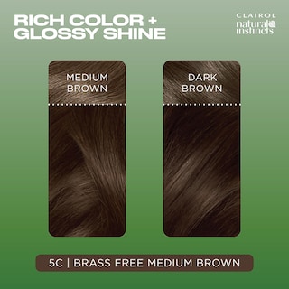 Foto 4 | Tinte Para El Cabello Clairol Natural Instincts Demi-permanent 5c Brown X3 - Venta Internacional.