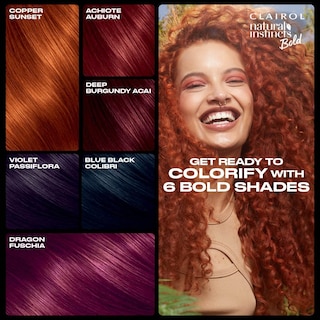 Foto 7 | Tinte Para El Cabello Clairol Natural Instincts Bold R56 Achiote Auburn - Venta Internacional.
