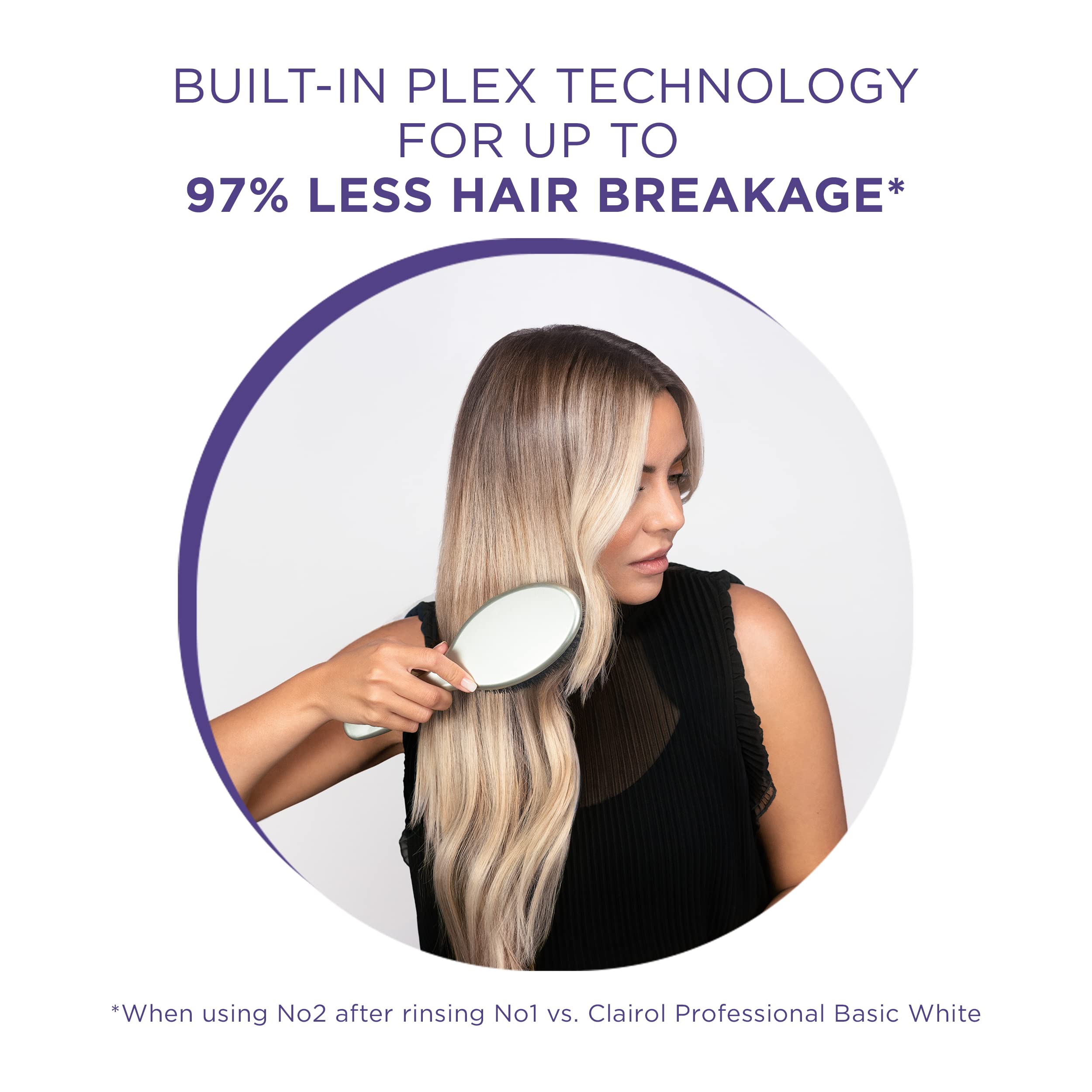 Foto 4 pulgar | Aclarador De Cabello Clairol Professional Shimmer Lights Plex 30 Ml - Venta Internacional.