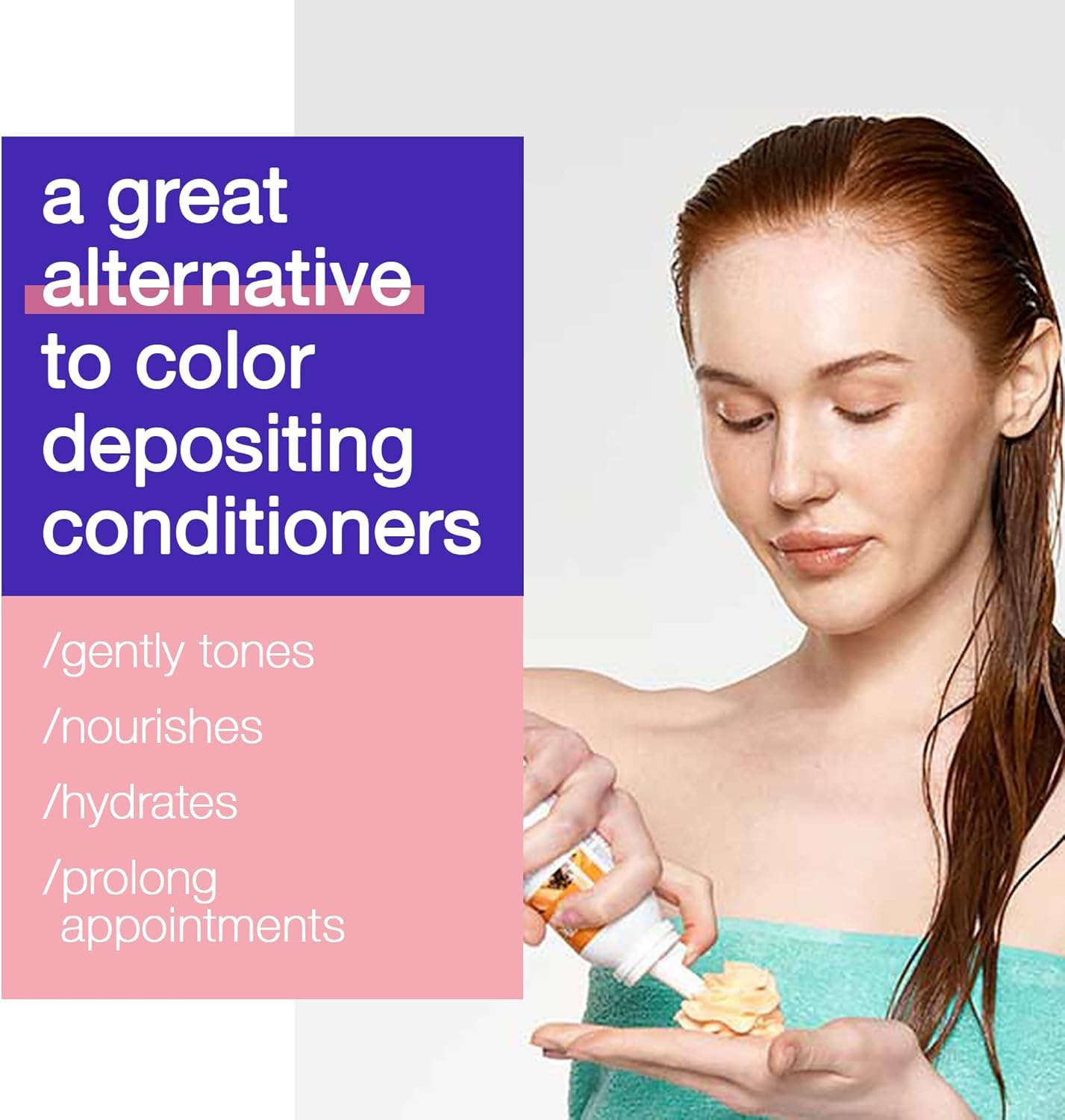 Foto 3 | Crema Batida Color Whipped Cream Leave In Coloring Acondicionador Milk_shake - Venta Internacional.