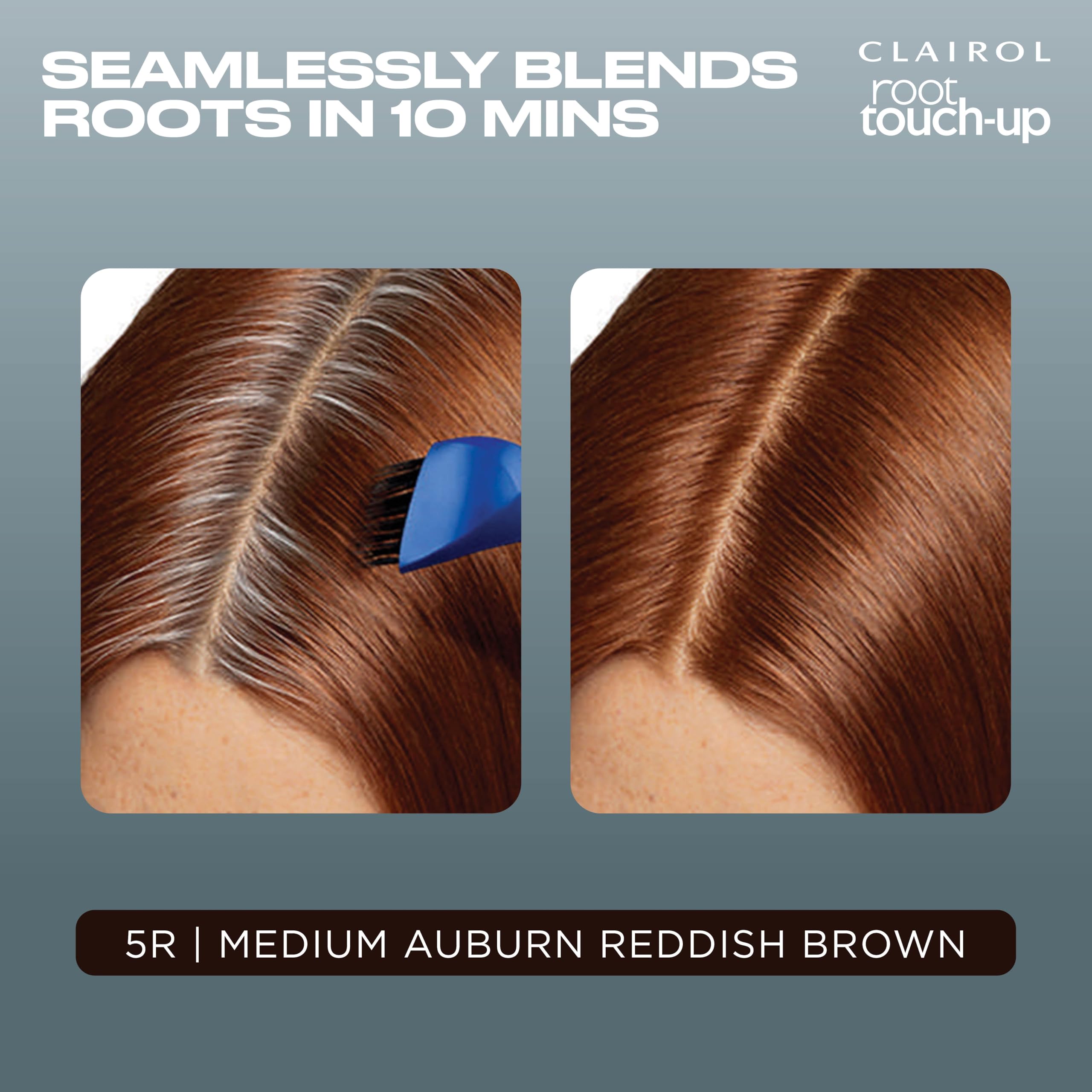 Foto 5 pulgar | Tinte Para El Cabello Clairol Root Touch-up Nice'n Easy 5r Auburn, Paquete De 2 - Venta Internacional.