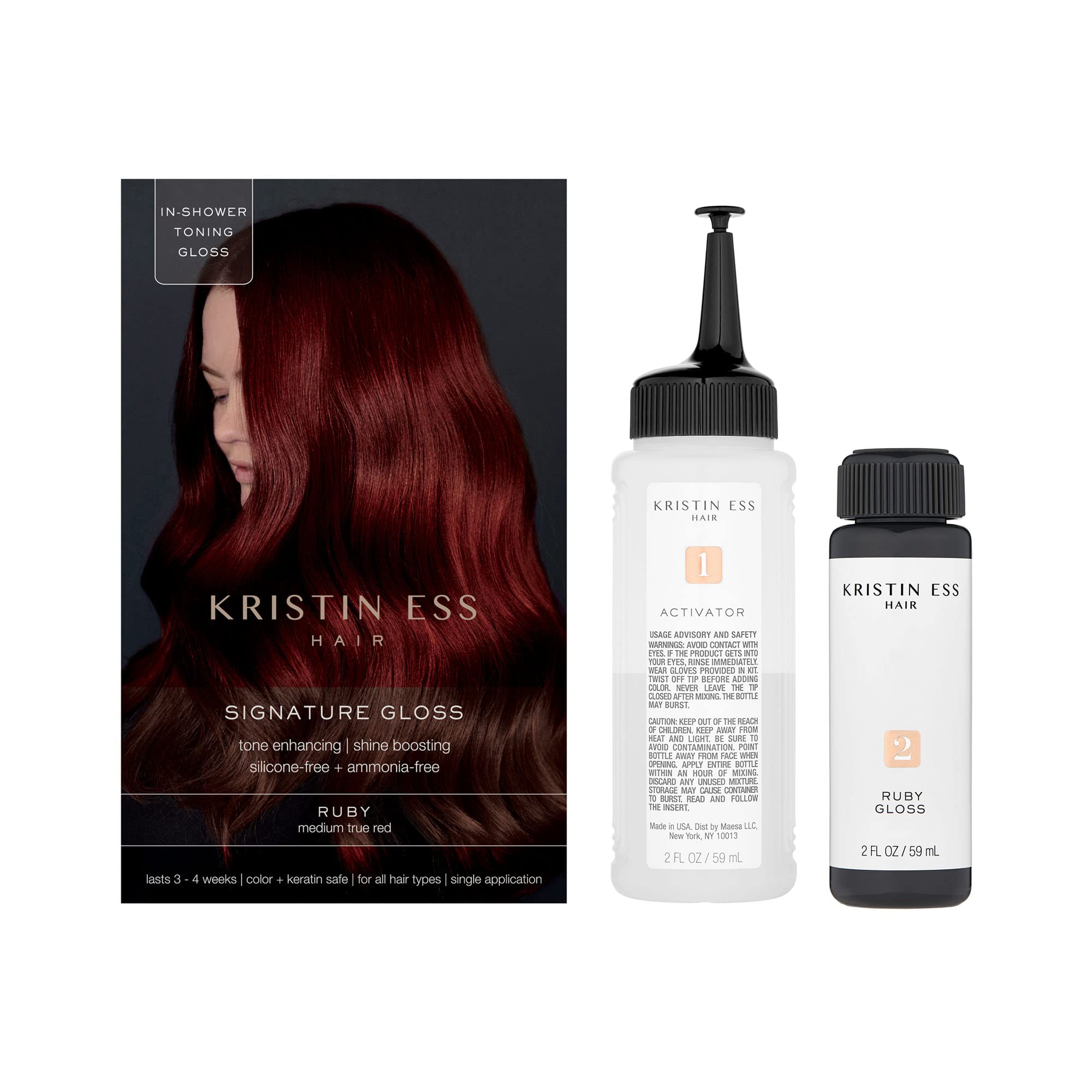 Foto 2 pulgar | Brillo Para El Cabello Kristin Ess The One Signature Ruby Red 177 Ml - Venta Internacional.