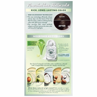 Foto 3 | Tinte Para El Cabello Garnier Nutrisse Nourishing Creme 40 Dark Brown - Venta Internacional.