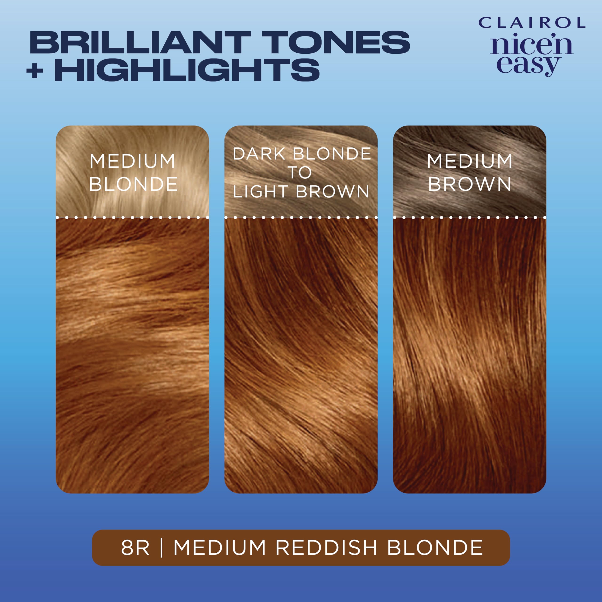 Foto 6 pulgar | Tinte Para El Cabello Clairol Nice'n Easy 8r Medium Rojizo Rubio X3 - Venta Internacional.