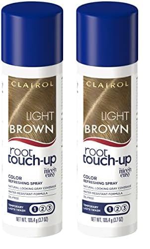 Foto 2 pulgar | Spray Para Teñir El Cabello Clairol Root Touch-up Light Brown X2 - Venta Internacional.