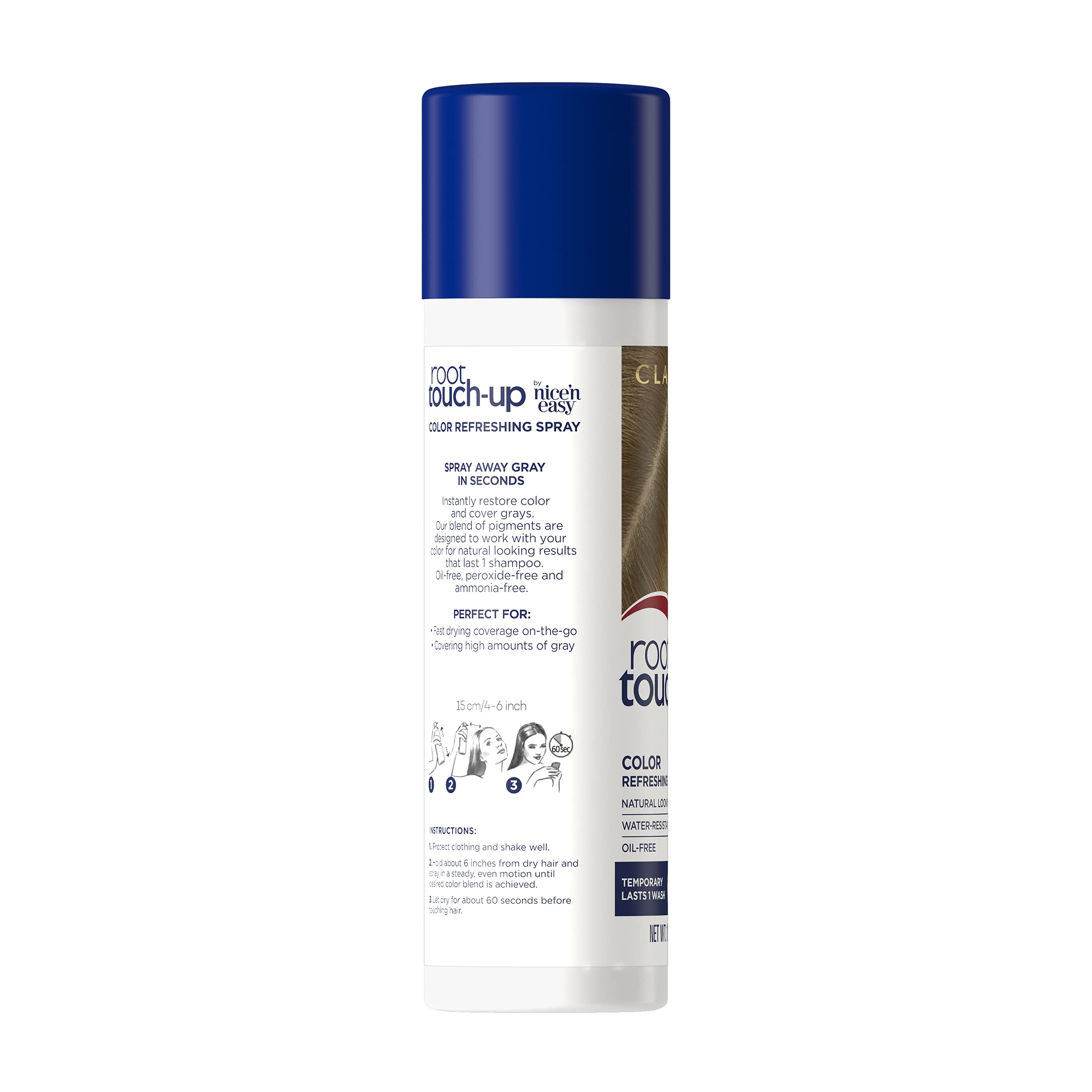 Foto 3 pulgar | Spray Para Teñir El Cabello Clairol Root Touch-up Light Brown X2 - Venta Internacional.