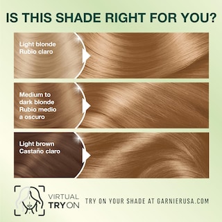 Foto 4 | Tinte Para El Cabello Garnier Nutrisse Nourishing Creme 80 Blonde, Paquete De 2 - Venta Internacional.