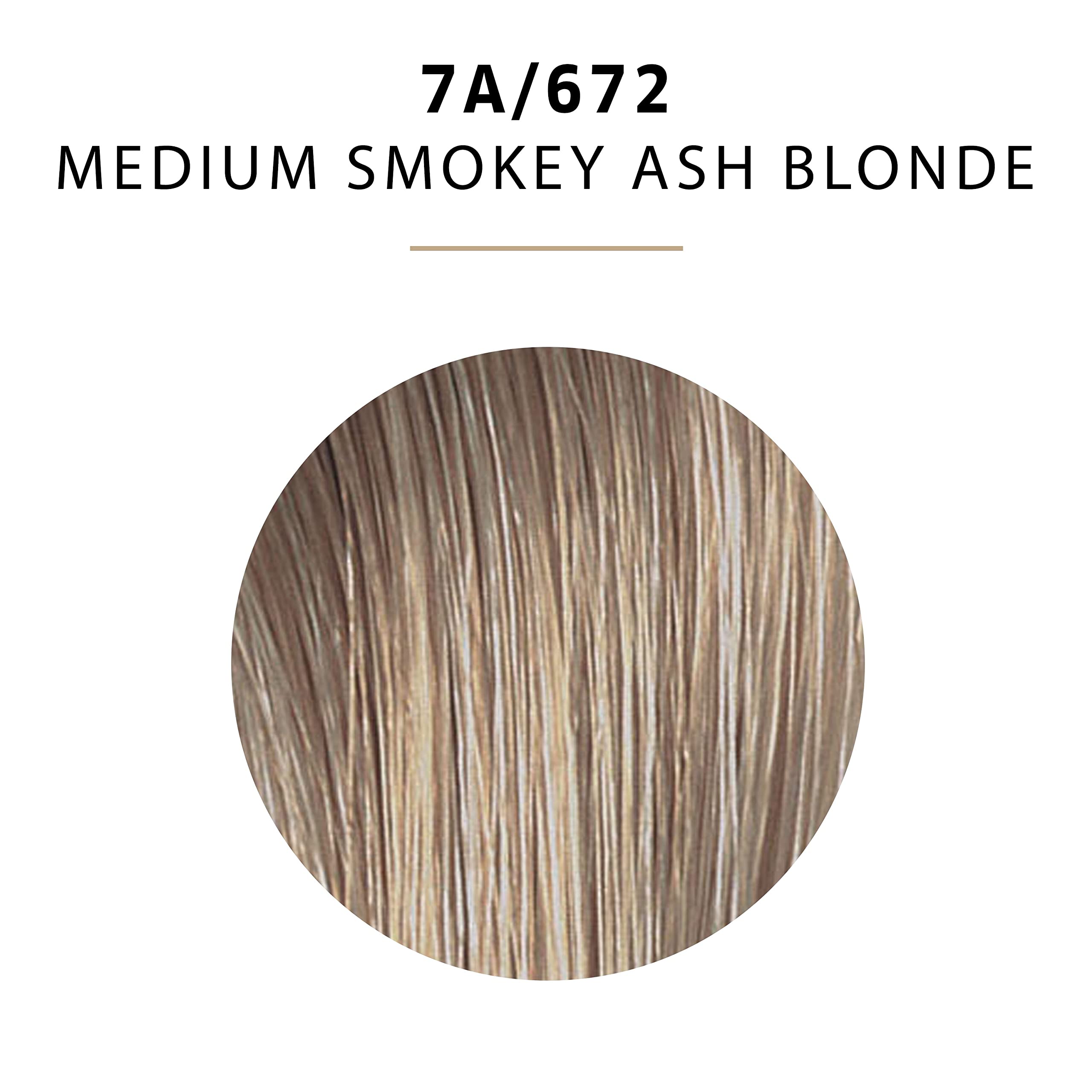 Foto 4 pulgar | Tinte De Pelo Wella Color Charm Permanent 7a Med Smokey Ash Blonde - Venta Internacional.