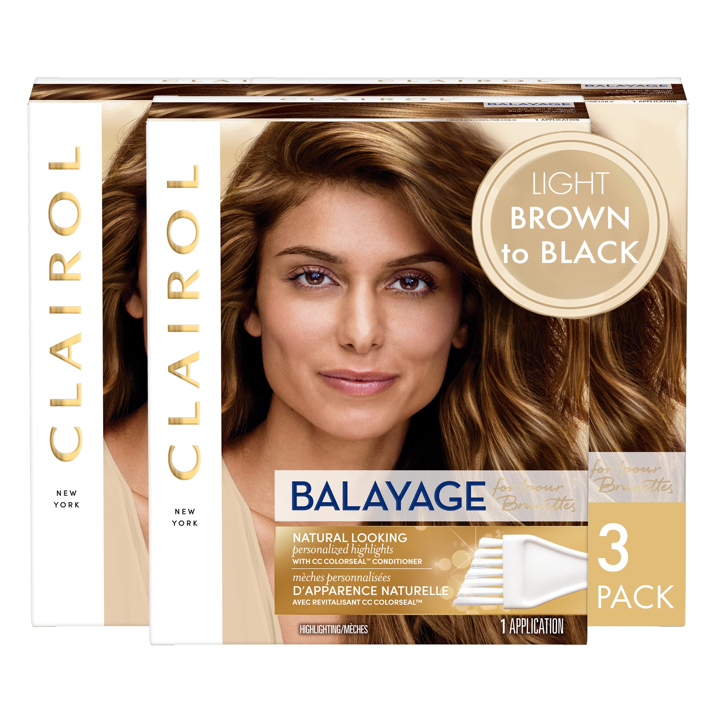 Foto 2 pulgar | Tinte De Pelo Clairol Nice'n Easy Balayage Brunettes, 3 Unidades - Venta Internacional.