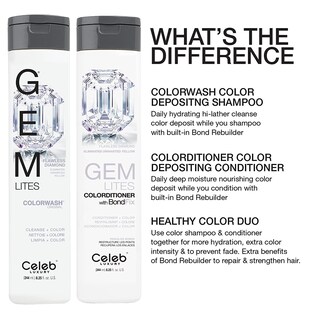 Foto 7 | Champú Celeb Luxury Gem Lites Colorwash Flawless Diamond 245 Ml - Venta Internacional.