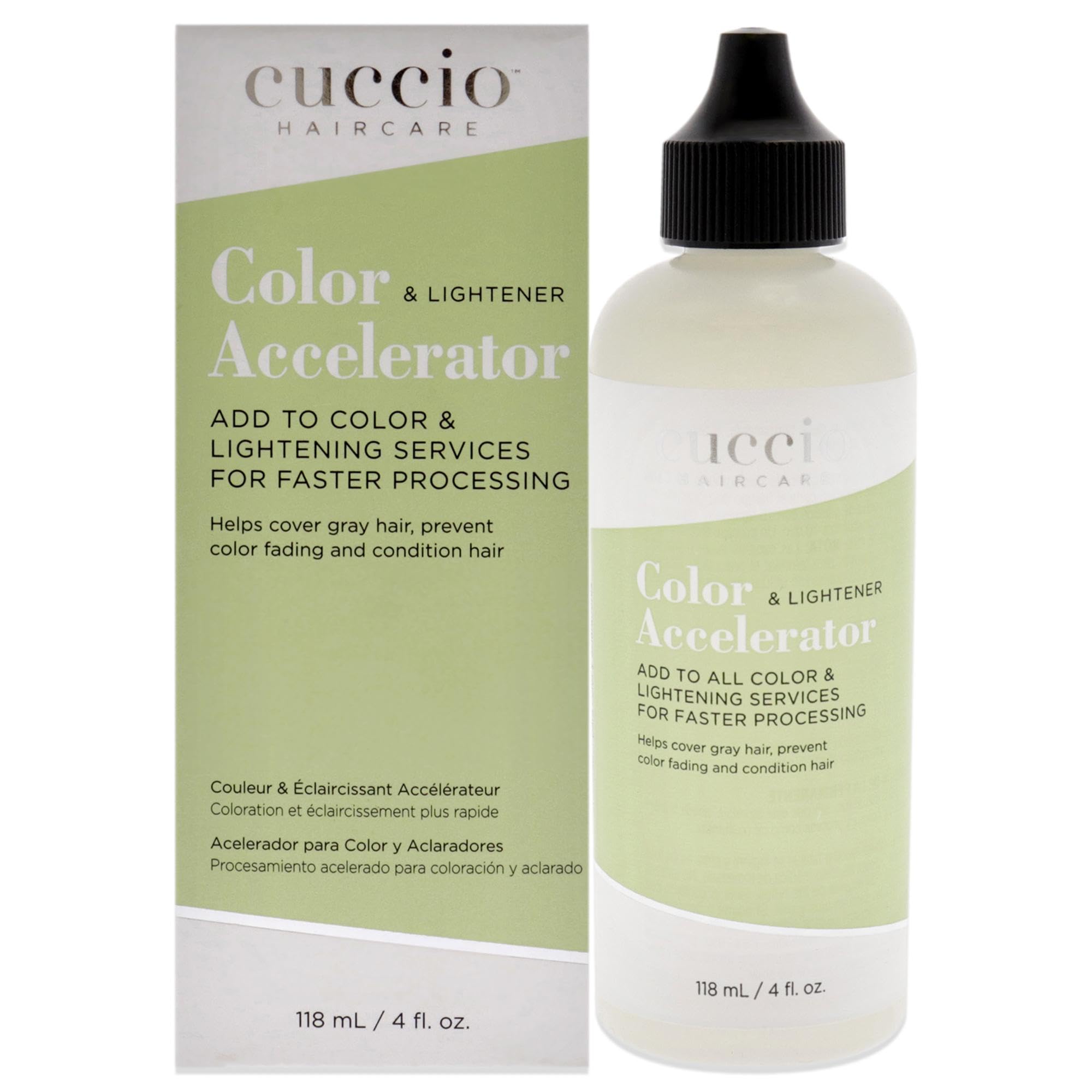 Acelerador De Color Y Aclarador Para El Cuidado Del Cabello Cuccio 120 Ml - Venta Internacional.