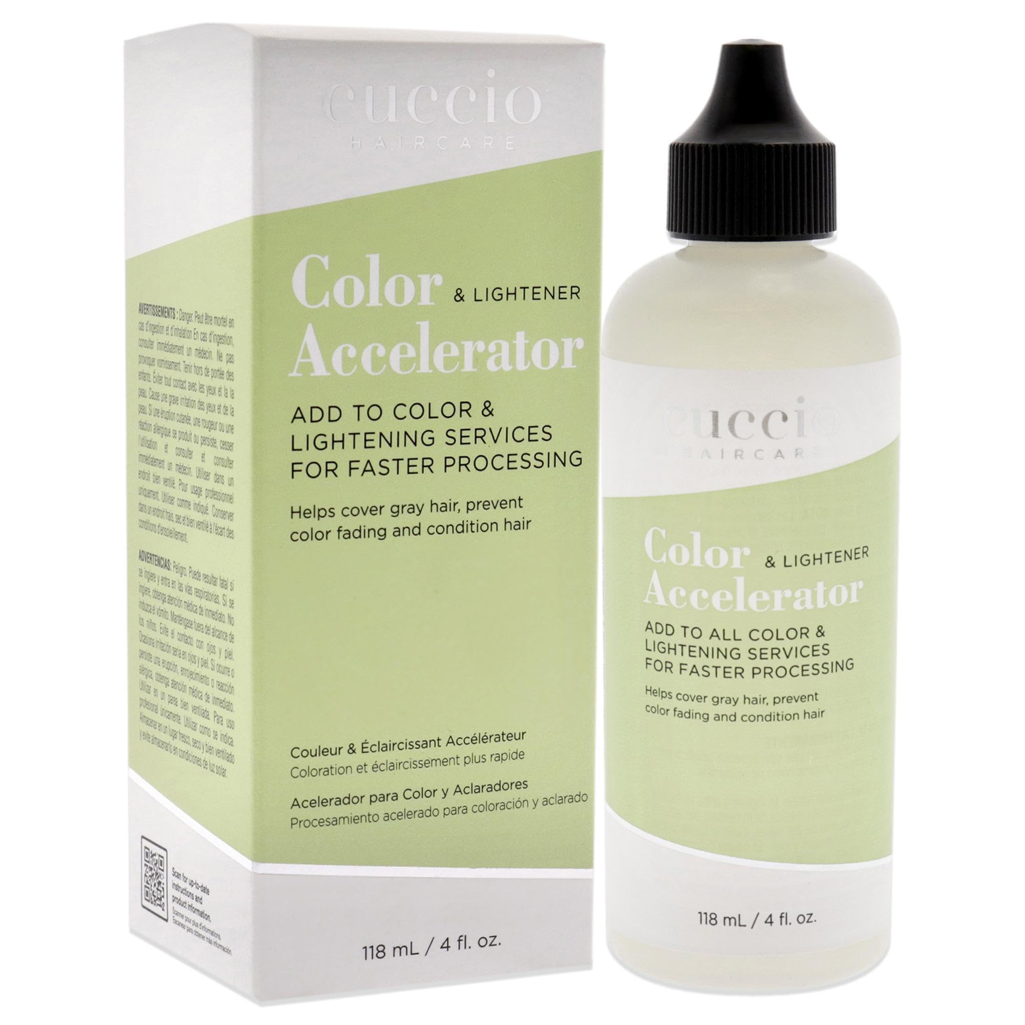 Foto 3 | Acelerador De Color Y Aclarador Para El Cuidado Del Cabello Cuccio 120 Ml - Venta Internacional.