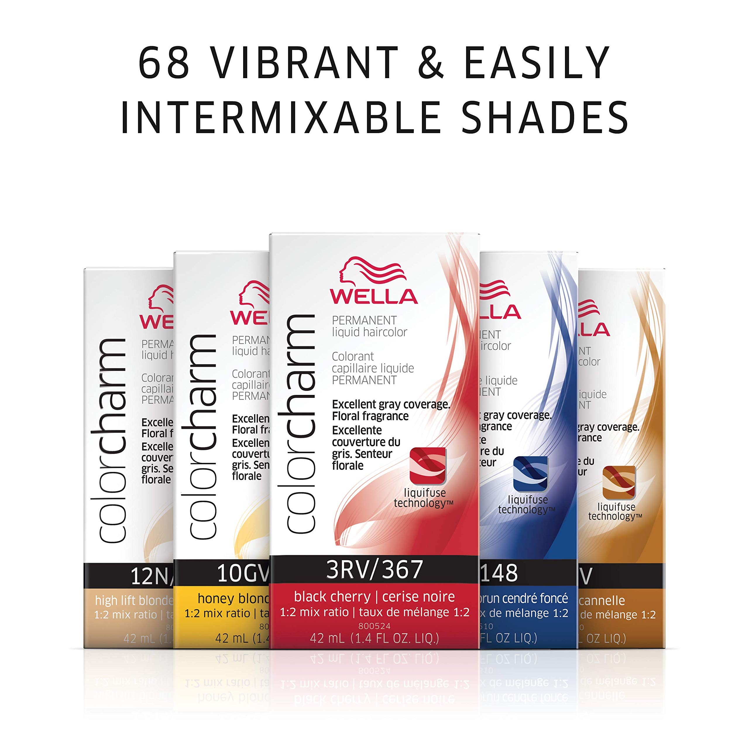 Foto 7 pulgar | Tinte De Pelo Wella Color Charm Permanent Liquid 4nw Med Brown - Venta Internacional.