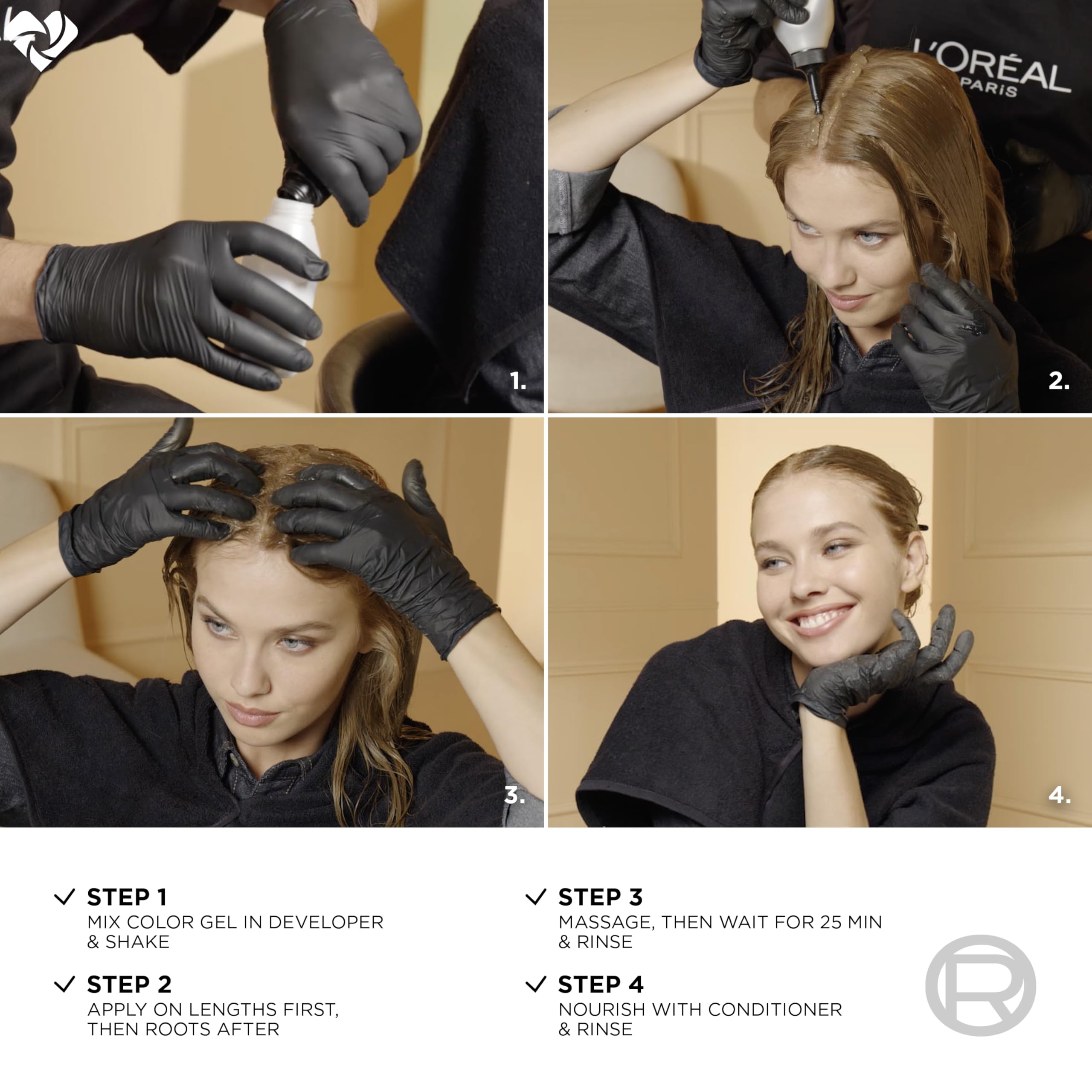 Foto 5 | Tinte Para El Cabello L'oreal Paris Superior Preference Dark Brown 4 (x2) - Venta Internacional.