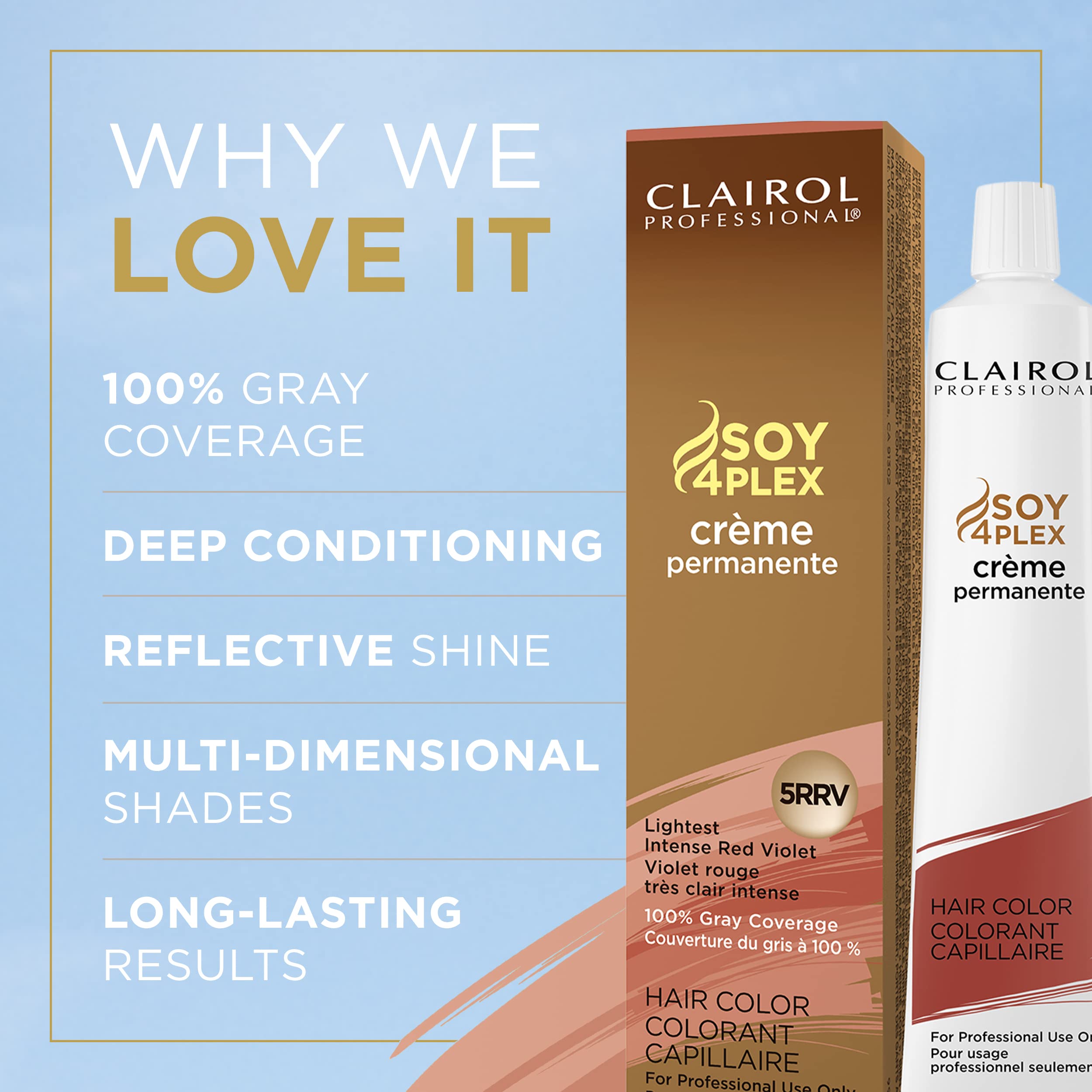 Foto 4 pulgar | Tinte Para El Cabello Clairol Professional Clairol Profesional 5rrv 60ml - Venta Internacional.