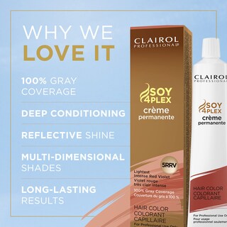 Foto 3 | Tinte Para El Cabello Clairol Professional Clairol Profesional 5rrv 60ml - Venta Internacional.