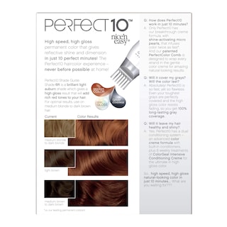 Foto 4 | Tinte De Pelo Clairol Nice'n Easy Perfect 10 6r Castaño Claro X2 - Venta Internacional.