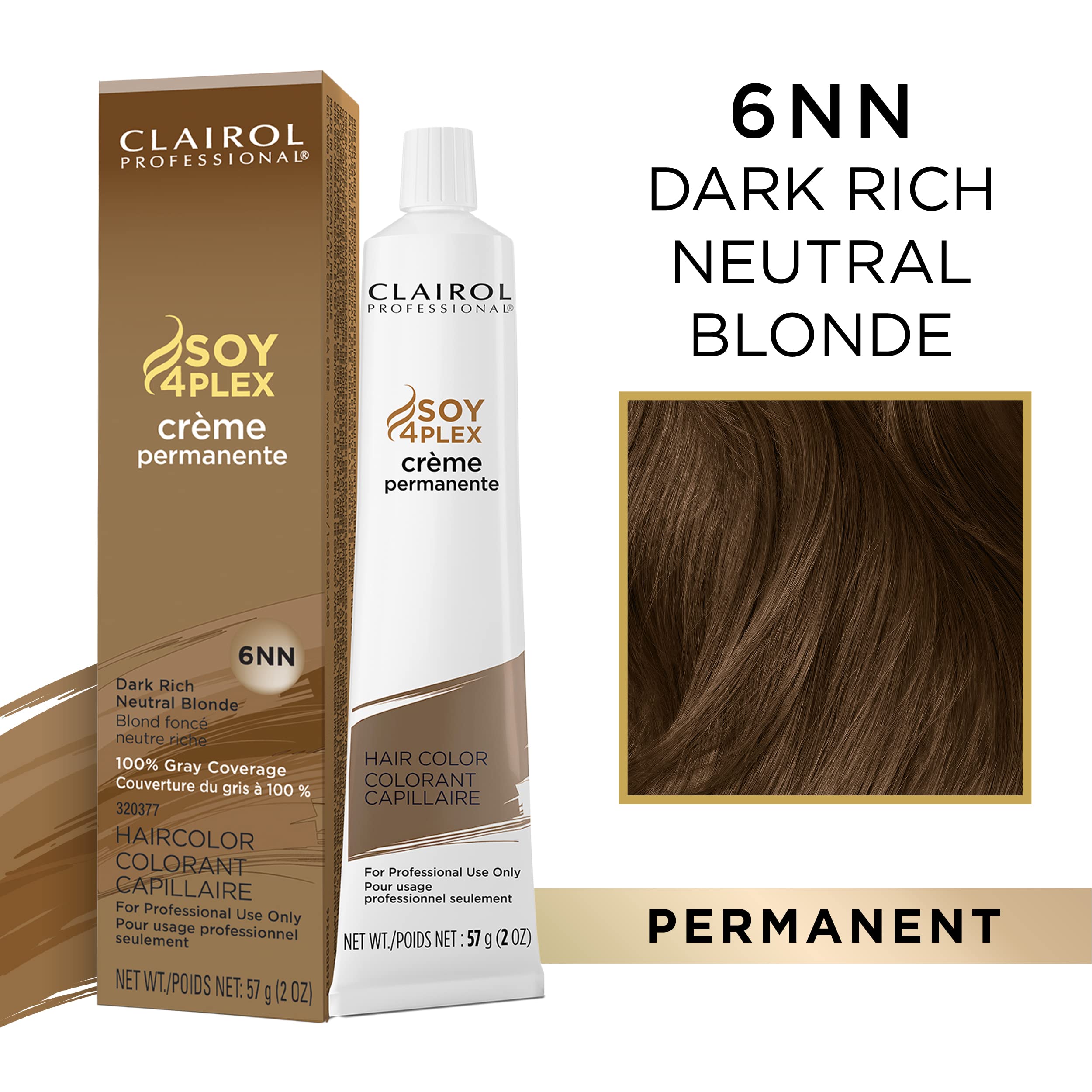 Foto 3 pulgar | Tinte De Pelo Clairol Professional Permanent 6nn Dark Neutral - Venta Internacional.
