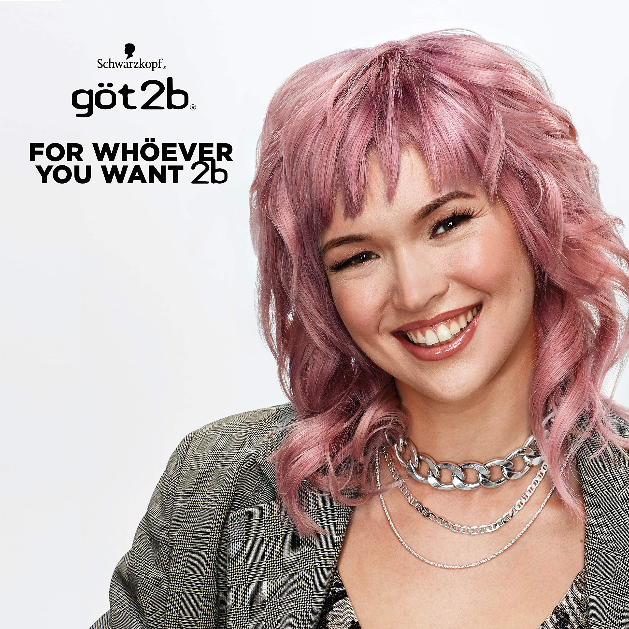 Foto 4 | Tinte De Pelo Got2b Metallics Permanent M84 Sakura Pink - Venta Internacional.