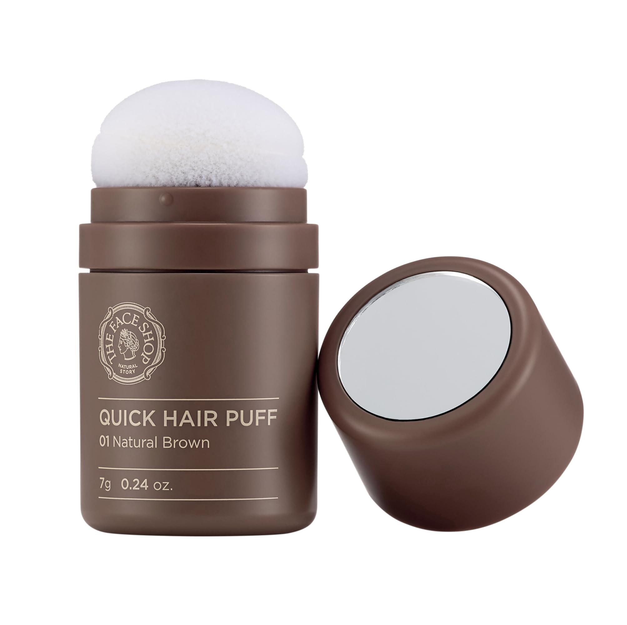 Foto 2 pulgar | Hair Puff The Face Shop Quick Hair, Color Marrón Natural - Venta Internacional.