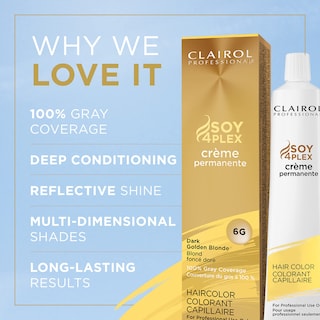 Foto 3 | Crema Permanente Clairol Professional Para Teñir El Cabello, 6 G, Rubio Dorado Oscuro - Venta Internacional.