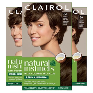 Foto 1 | Tinte Para El Cabello Clairol Natural Instincts Semipermanente 5a Brown - Venta Internacional.