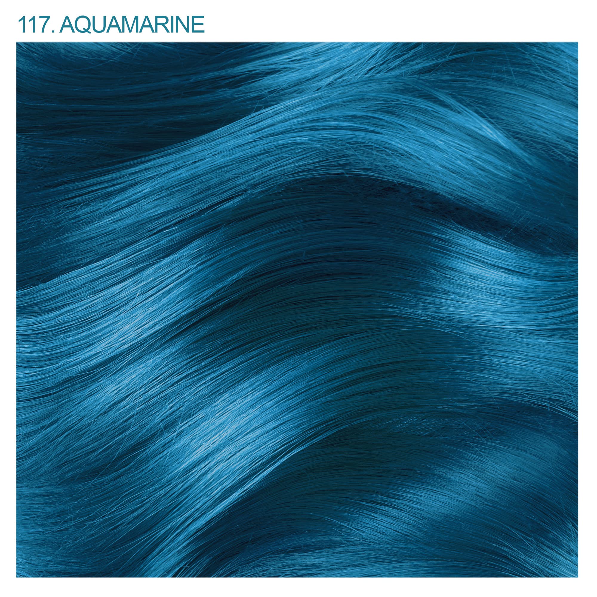 Foto 2 | Tinte Para El Cabello Adore Semi Permanente Azul Aguamarina 118 Ml (x2) - Venta Internacional.