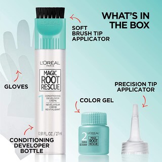 Foto 3 | Tinte De Pelo L'oréal Paris Root Rescue Dark Auburn Red 4r 2pk - Venta Internacional.