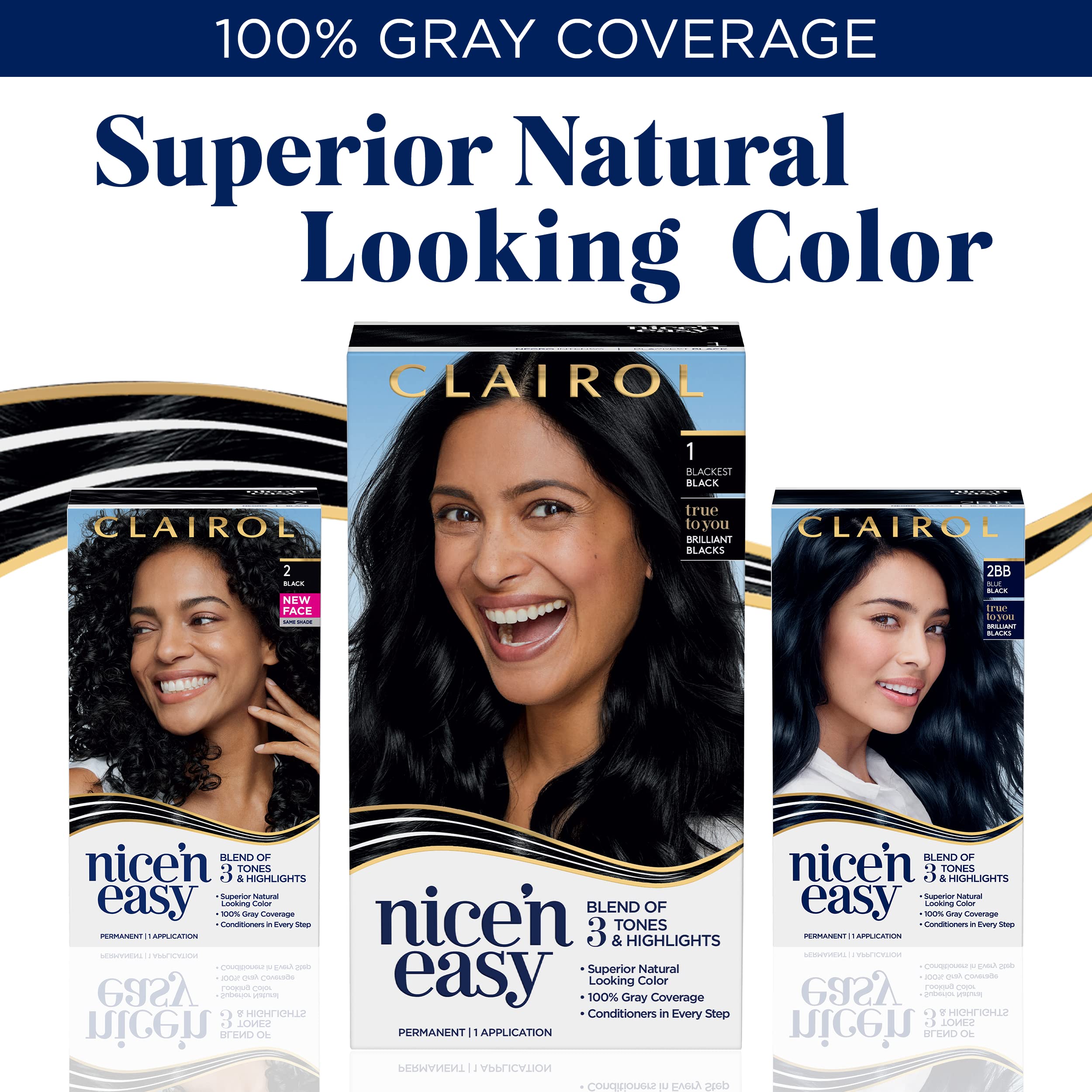 Foto 7 pulgar | Tinte Para El Cabello Clairol Nice'n Easy 3rv Darkest Burgundy Violet X2 - Venta Internacional.