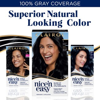 Foto 6 | Tinte Para El Cabello Clairol Nice'n Easy 3rv Darkest Burgundy Violet X2 - Venta Internacional.