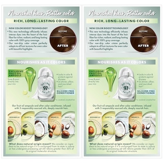 Foto 3 | Tinte Para El Cabello Garnier Nutrisse Nourishing Creme 53 Medium Golden Brown - Venta Internacional.
