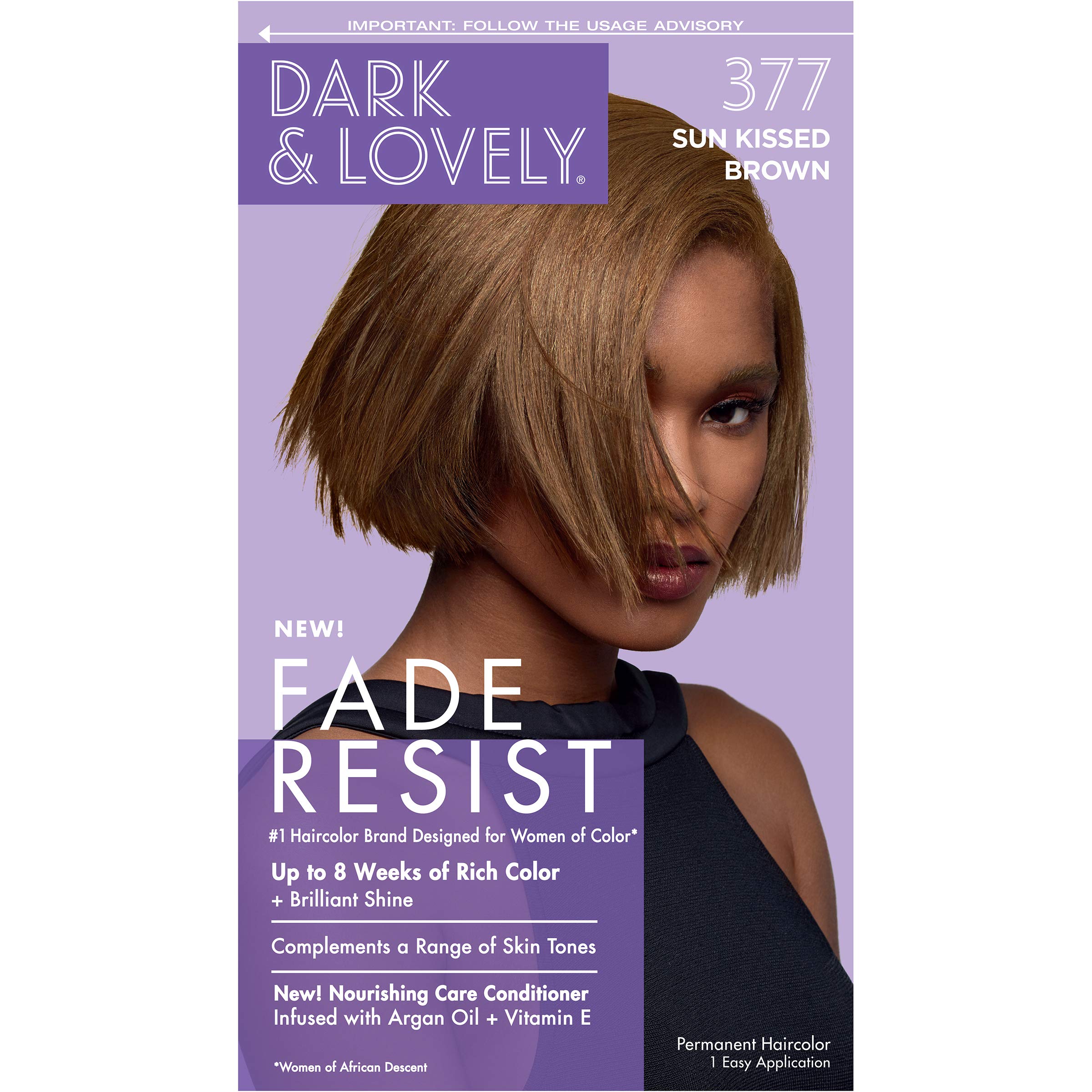 Foto 2 pulgar | Color De Cabello Softsheen-carson Dark And Lovely Sun Kissed Brown - Venta Internacional.