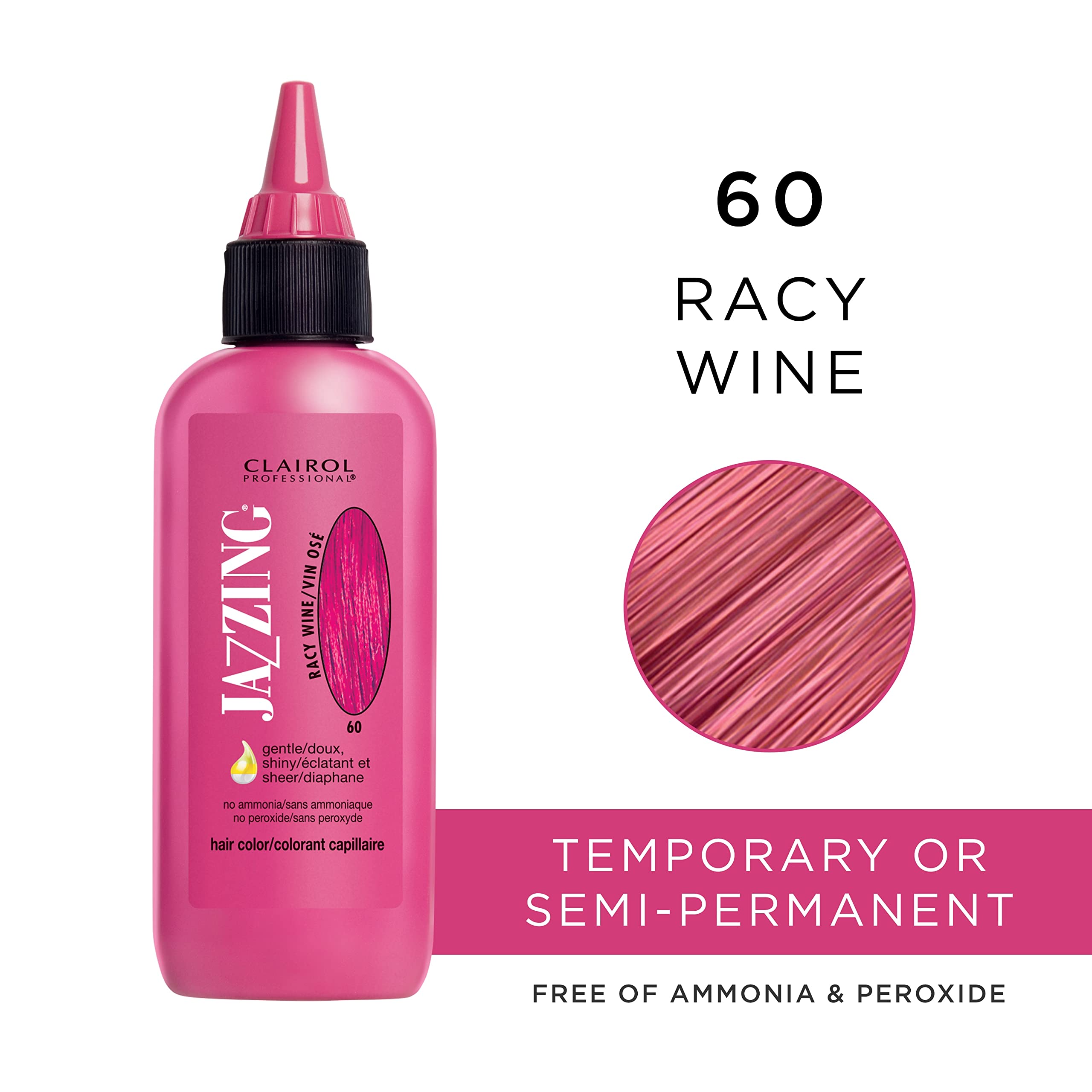 Foto 3 pulgar | Tinte De Pelo Clairol Professional Jazzing Racy Wine 90 Ml - Venta Internacional.