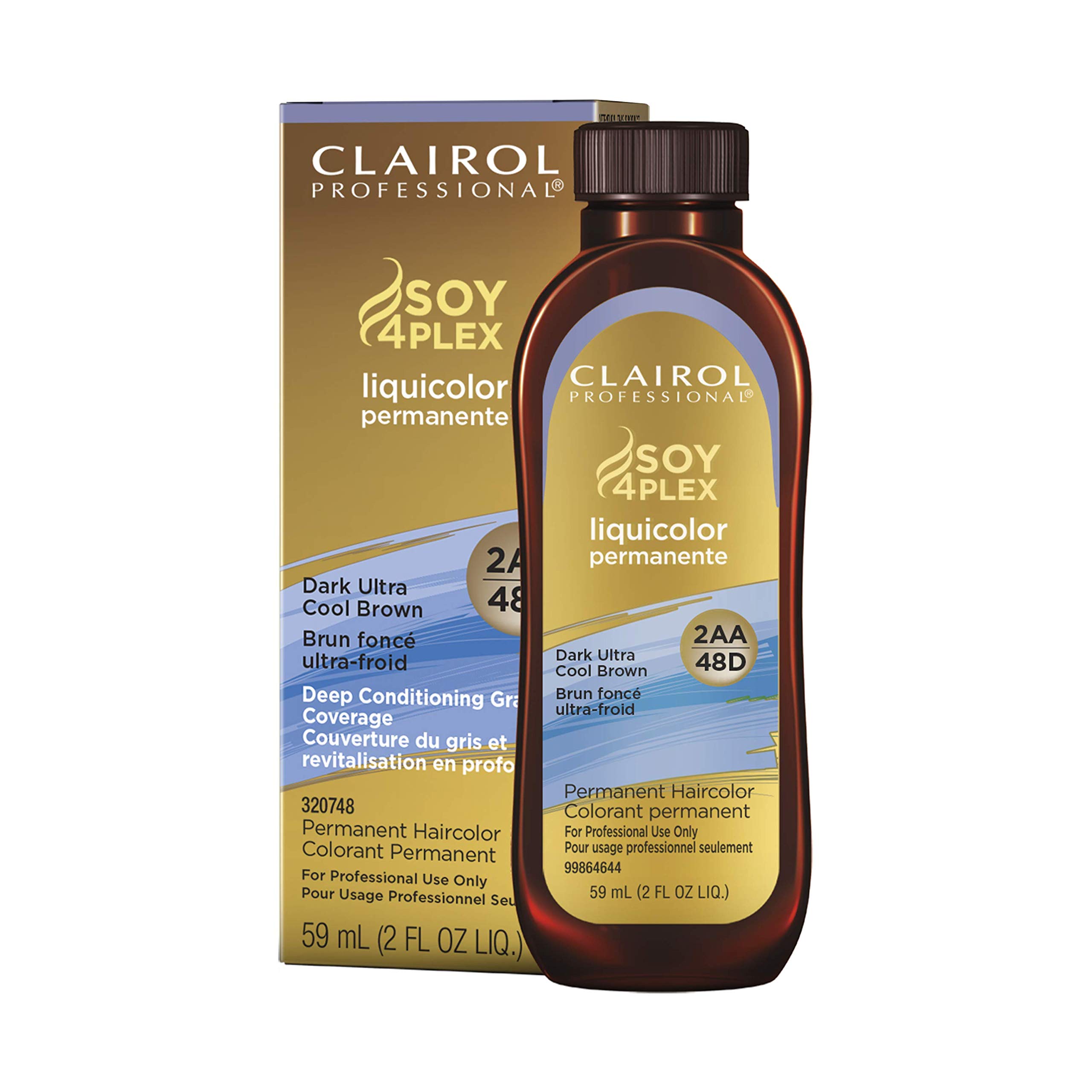 Tinte De Pelo Clairol Professional Permanent Liquicolor 2aa Brown - Venta Internacional.