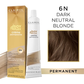 Foto 2 | Tinte Para El Cabello Clairol Professional Permanent Crème 6n Dark Blonde - Venta Internacional.