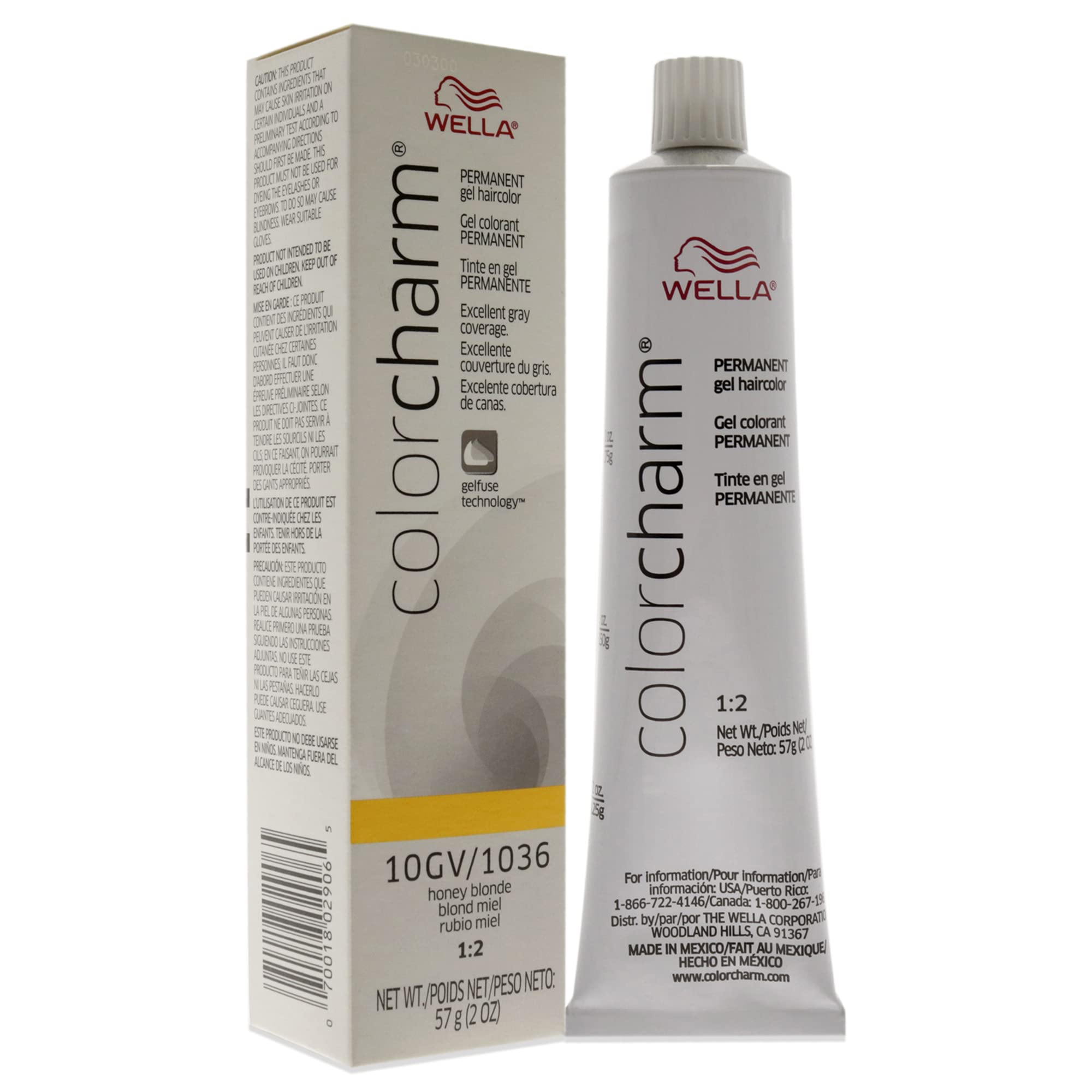 Foto 4 pulgar | Gel Permanente Wella Color Charm Para Teñir El Cabello, 10 G, Rubio Miel - Venta Internacional.