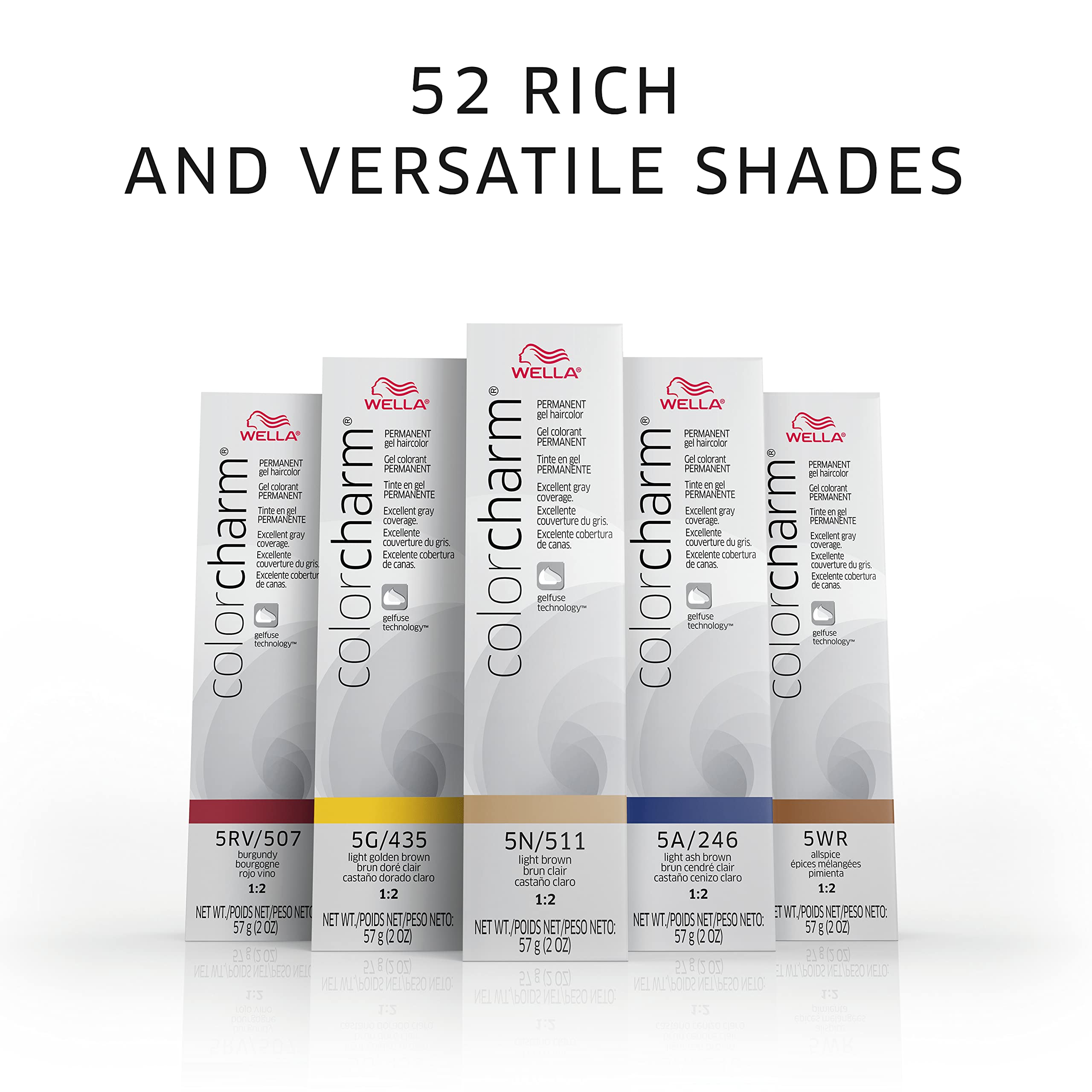 Foto 5 | Gel Permanente Wella Color Charm Para Teñir El Cabello, 10 G, Rubio Miel - Venta Internacional.
