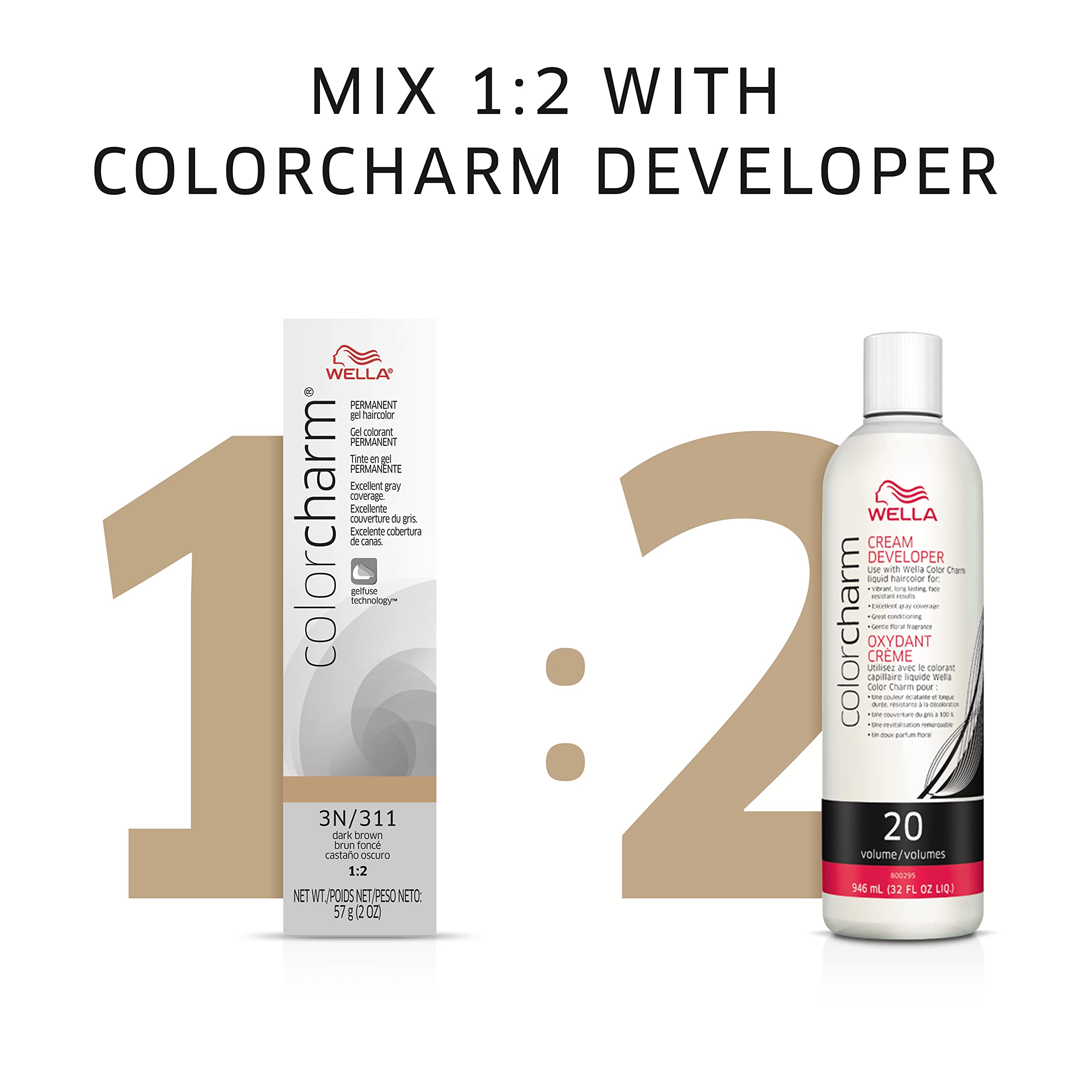 Foto 7 pulgar | Gel Permanente Wella Color Charm Para Teñir El Cabello, 10 G, Rubio Miel - Venta Internacional.