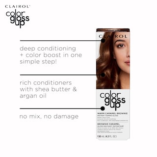 Foto 4 | Tinte Para El Cabello Clairol Color Gloss Up Toasted Almond Blonde X1 - Venta Internacional.