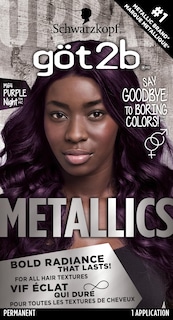 Foto 1 | Tinte De Pelo Got2b Metallics Permanent M64 Purple Night - Venta Internacional.
