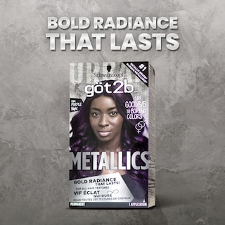 Foto 3 | Tinte De Pelo Got2b Metallics Permanent M64 Purple Night - Venta Internacional.