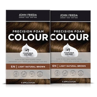 Foto 1 | Kit De Coloración De Cabello John Frieda Precision Foam Brown Light Brown 6n - Venta Internacional.
